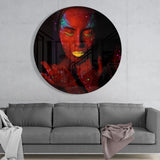 Women's Glass Wall Art