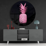 Pineapple Glass Wall Art