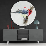 Bird Glass Wall Art