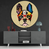 Dog Glass Wall Art