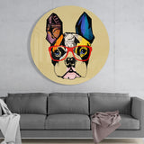 Dog Glass Wall Art