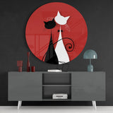 Cats Glass Wall Art