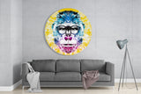 Philosopher Gorilla Glass Wall Art