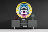 Philosopher Gorilla Glass Wall Art