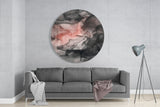 Abstract Flow Glass Wall Art