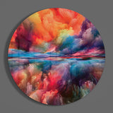 Color Explosion Glass Wall Art