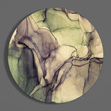 Green Marble Glass Wall Art