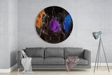 Color Explosion Glass Wall Art