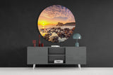 Sunrise Glass Wall Art