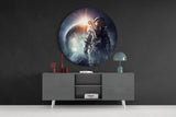 Astronaut Glass Wall Art