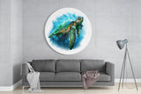 Caretta Caretta Glass Wall Art