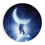 Moon Bearer Glass Wall Art