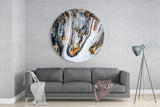 Marble Glass Wall Art