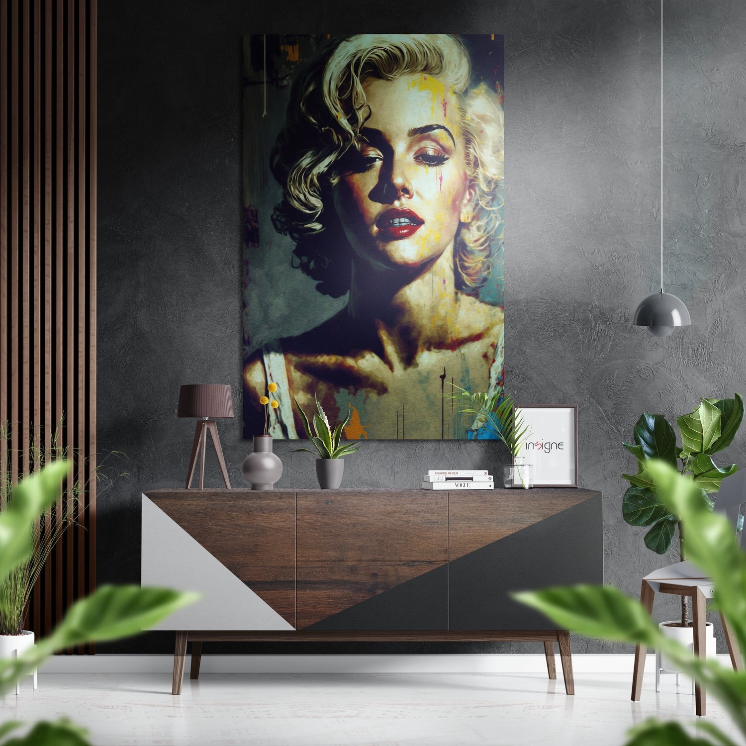 Brushed Aluminium Dibond Wall Art