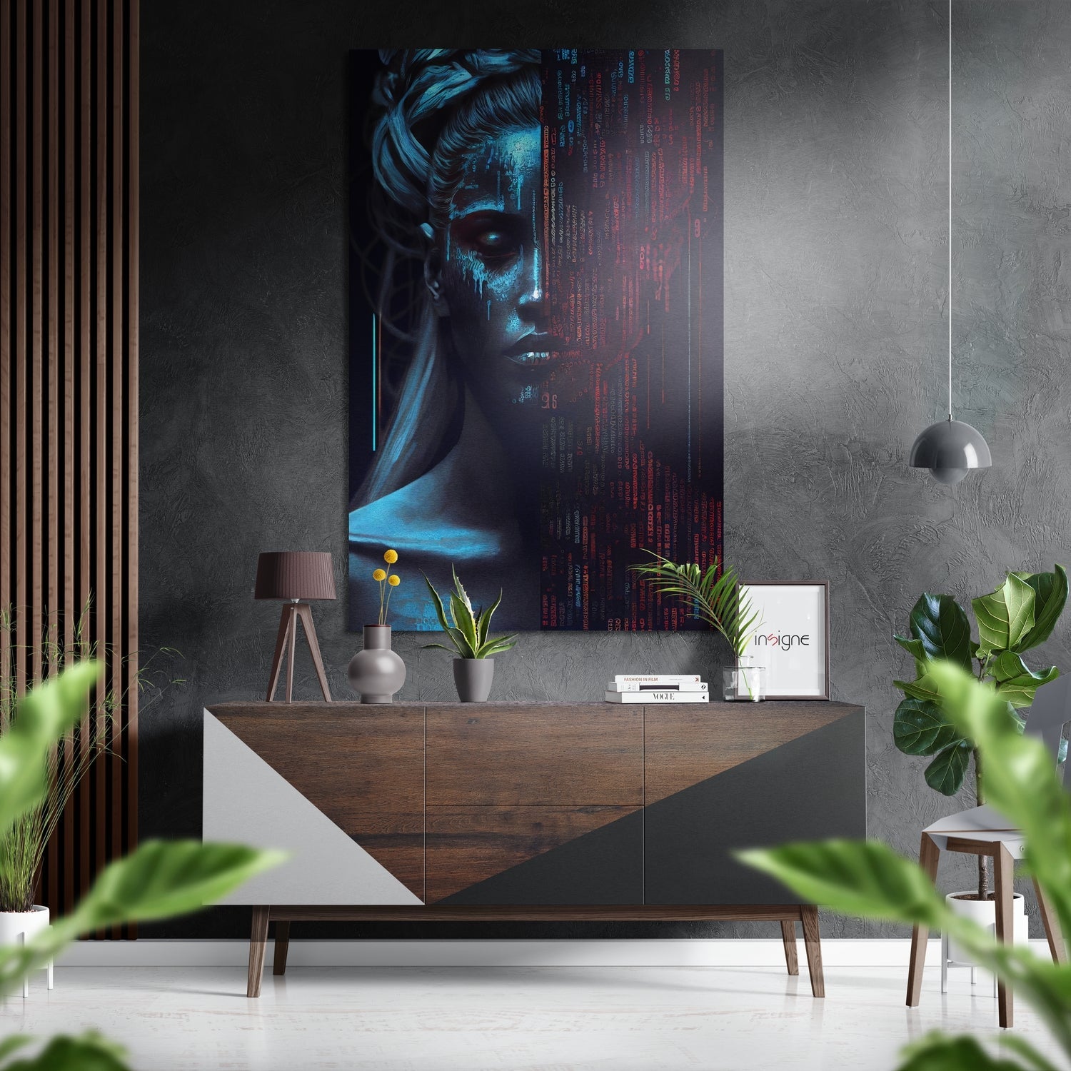 Brushed Aluminium Dibond Wall Art