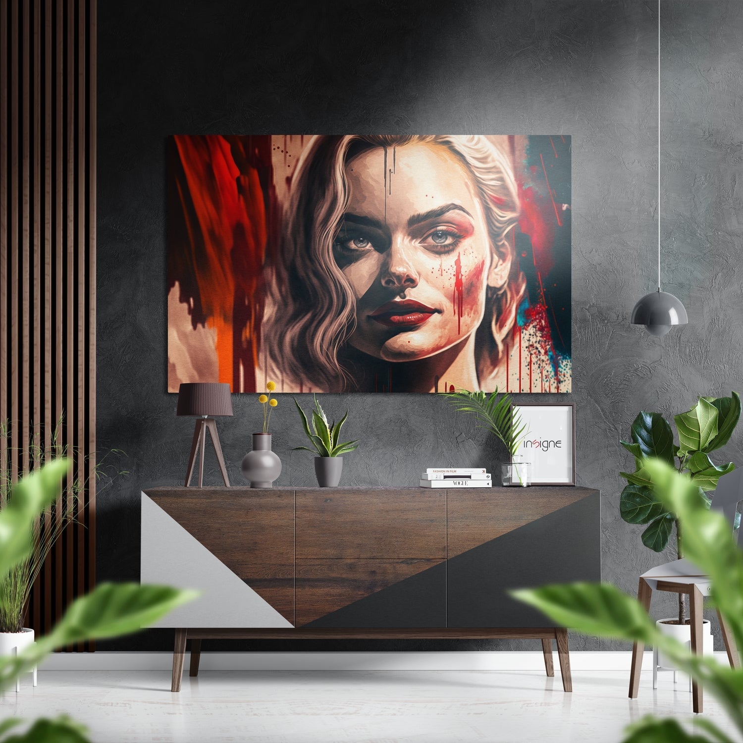 Brushed Aluminium Dibond Wall Art