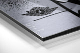 Brushed Aluminium Dibond Wall Art