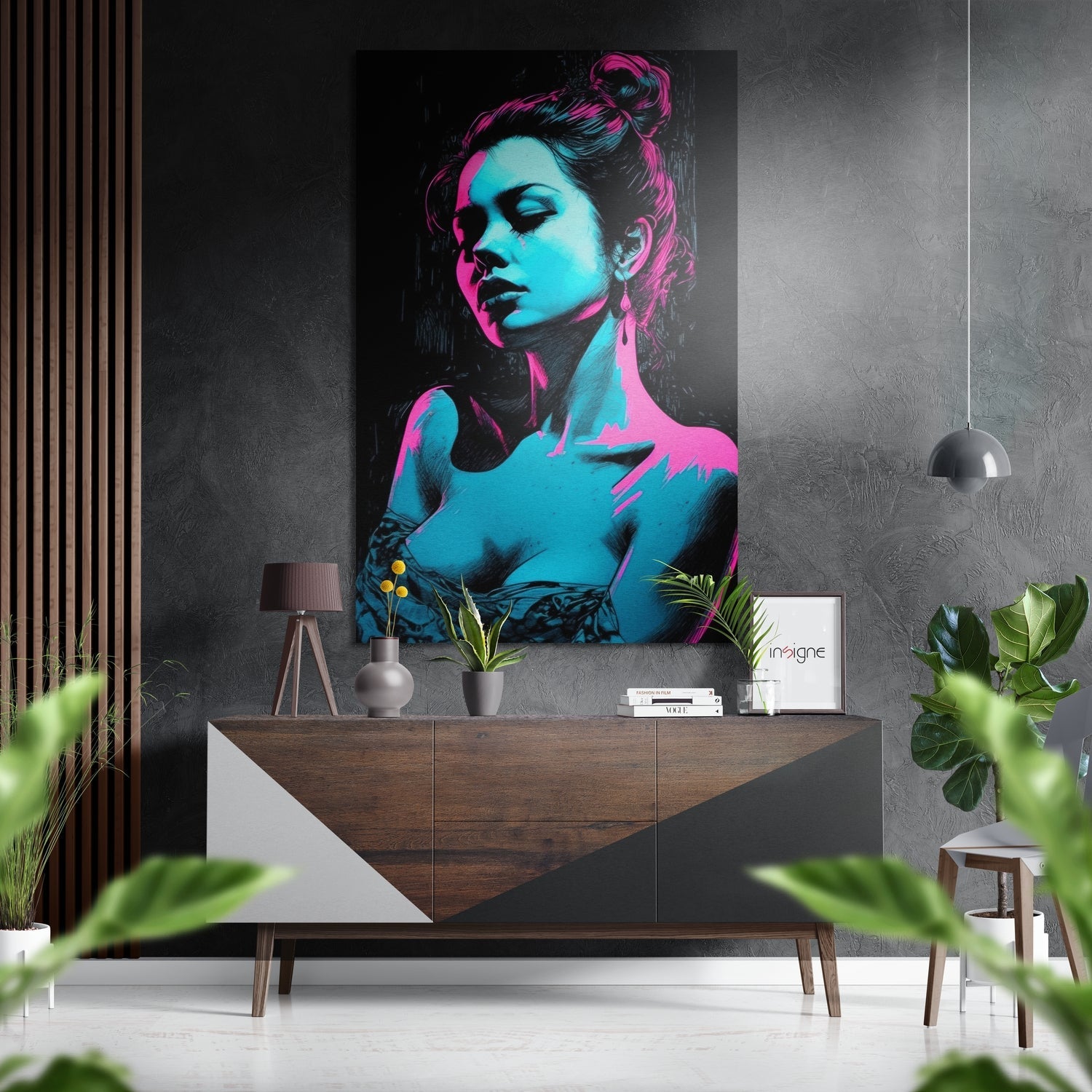 Brushed Aluminium Dibond Wall Art