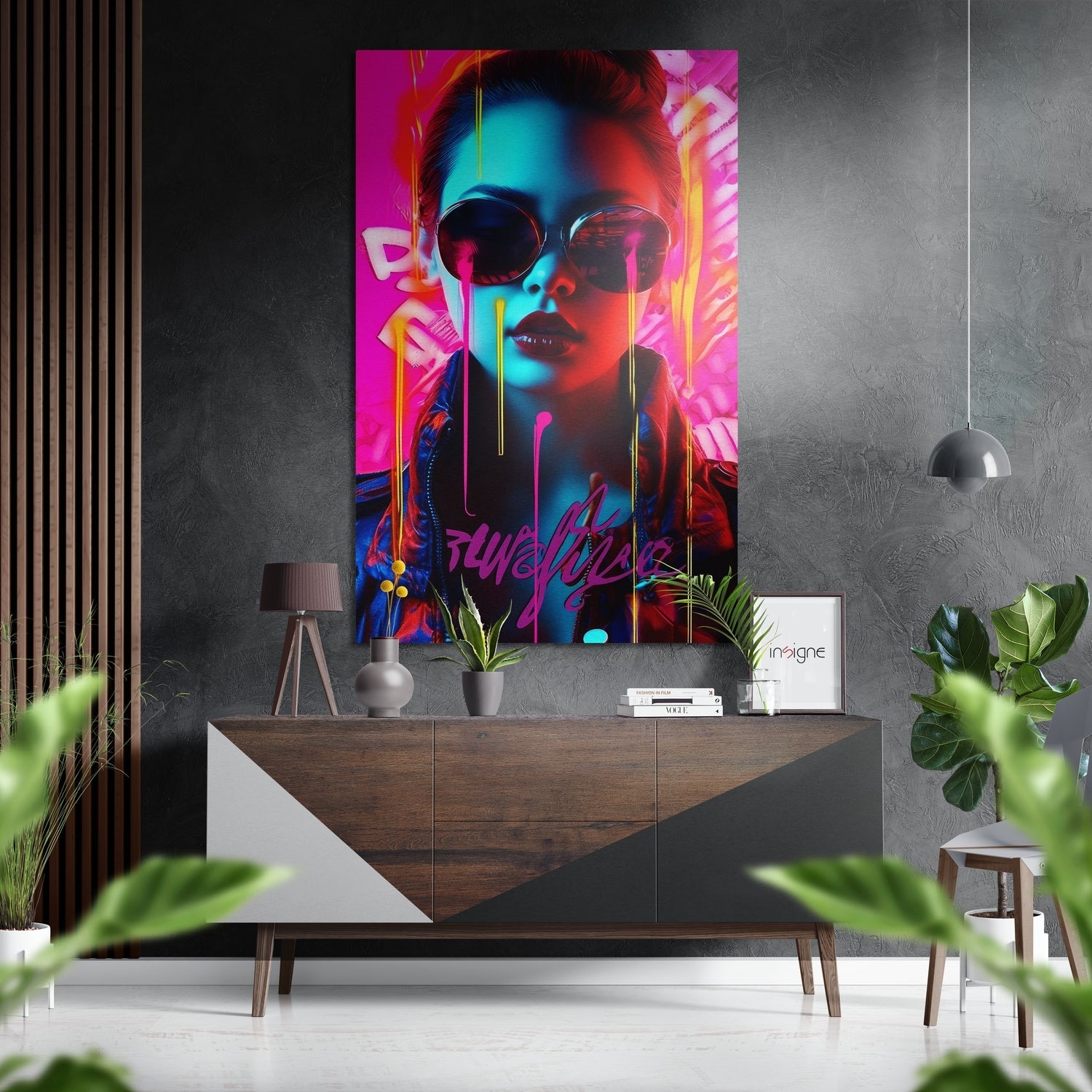 Brushed Aluminium Dibond Wall Art