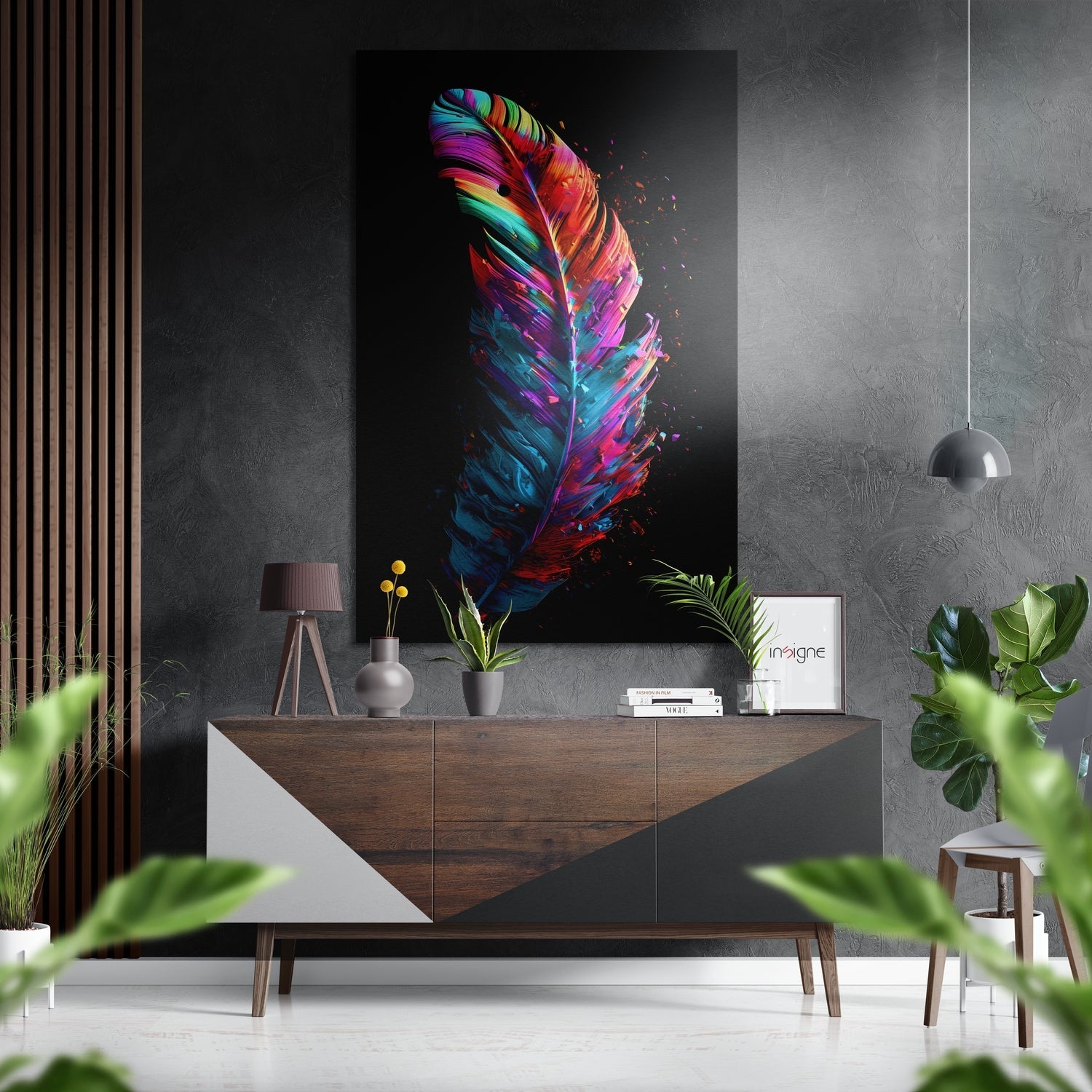 Brushed Aluminium Dibond Wall Art