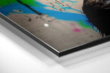 Brushed Aluminium Dibond Wall Art