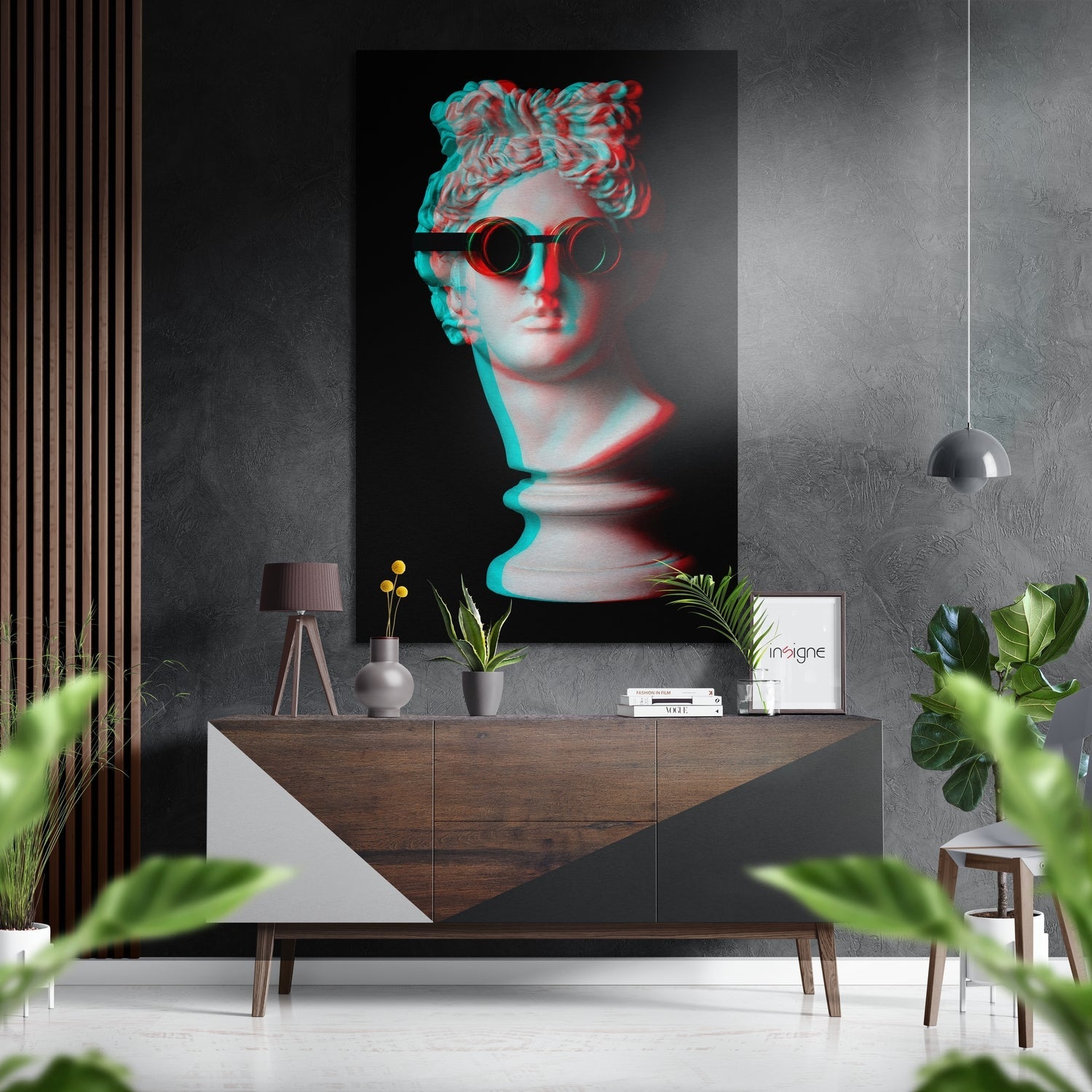 Brushed Aluminium Dibond Wall Art