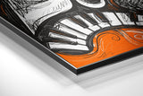 Brushed Aluminium Dibond Wall Art