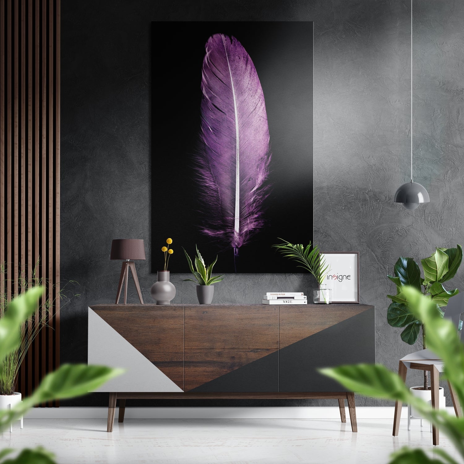 Brushed Aluminium Dibond Wall Art