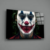 Joker Glass Wall Art