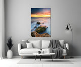 Sunset Glass Wall Art