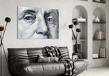 Benjamin Franklin Glass Wall Art