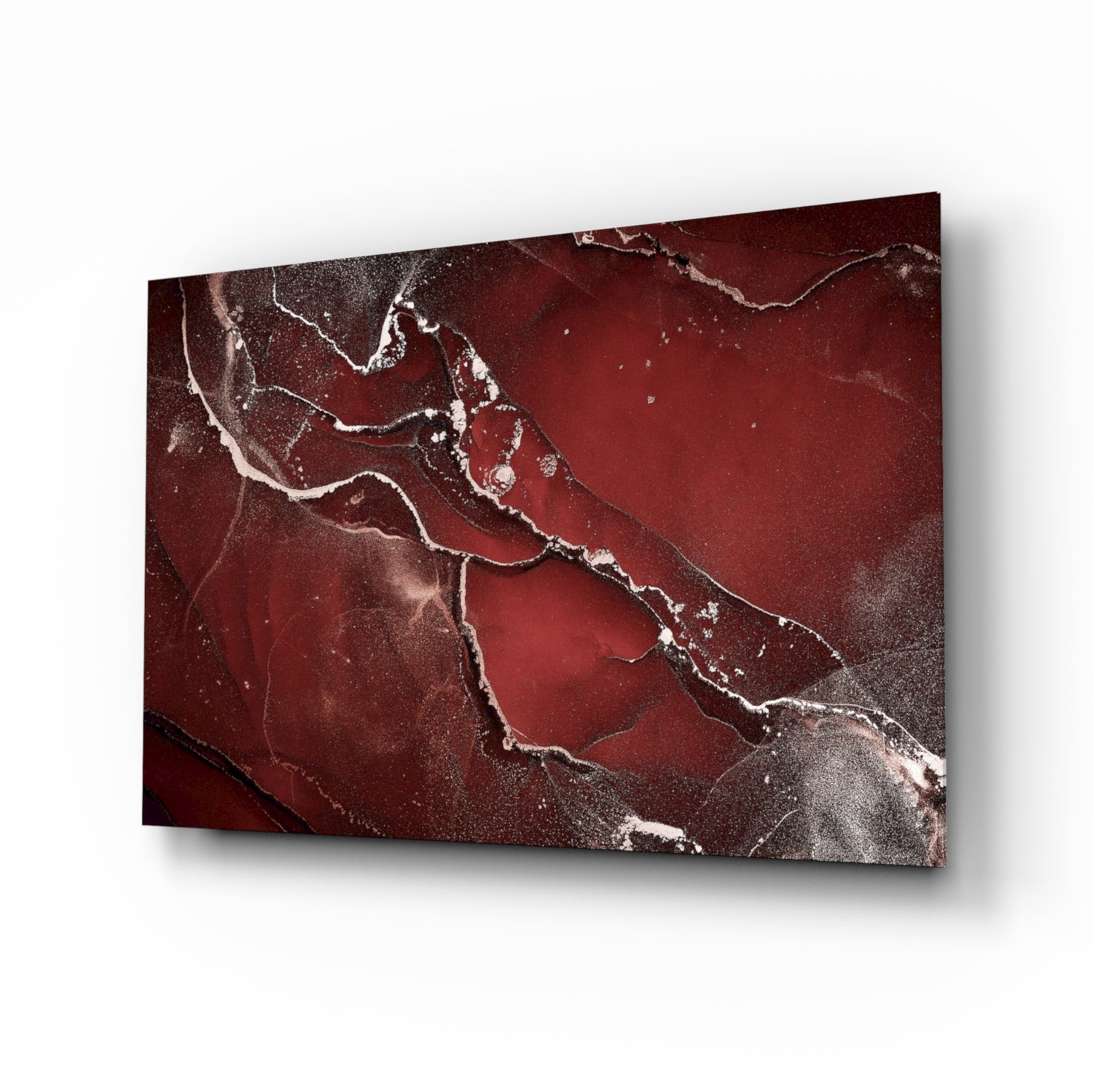 Abstract Glass Wall Art