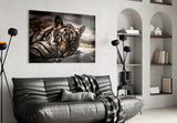 Tiger Glass Wall Art