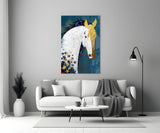 Horse Glass Wall Art