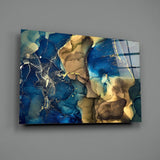 Abstract Depth Glass Wall Art