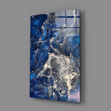 Abstract Depth Glass Wall Art