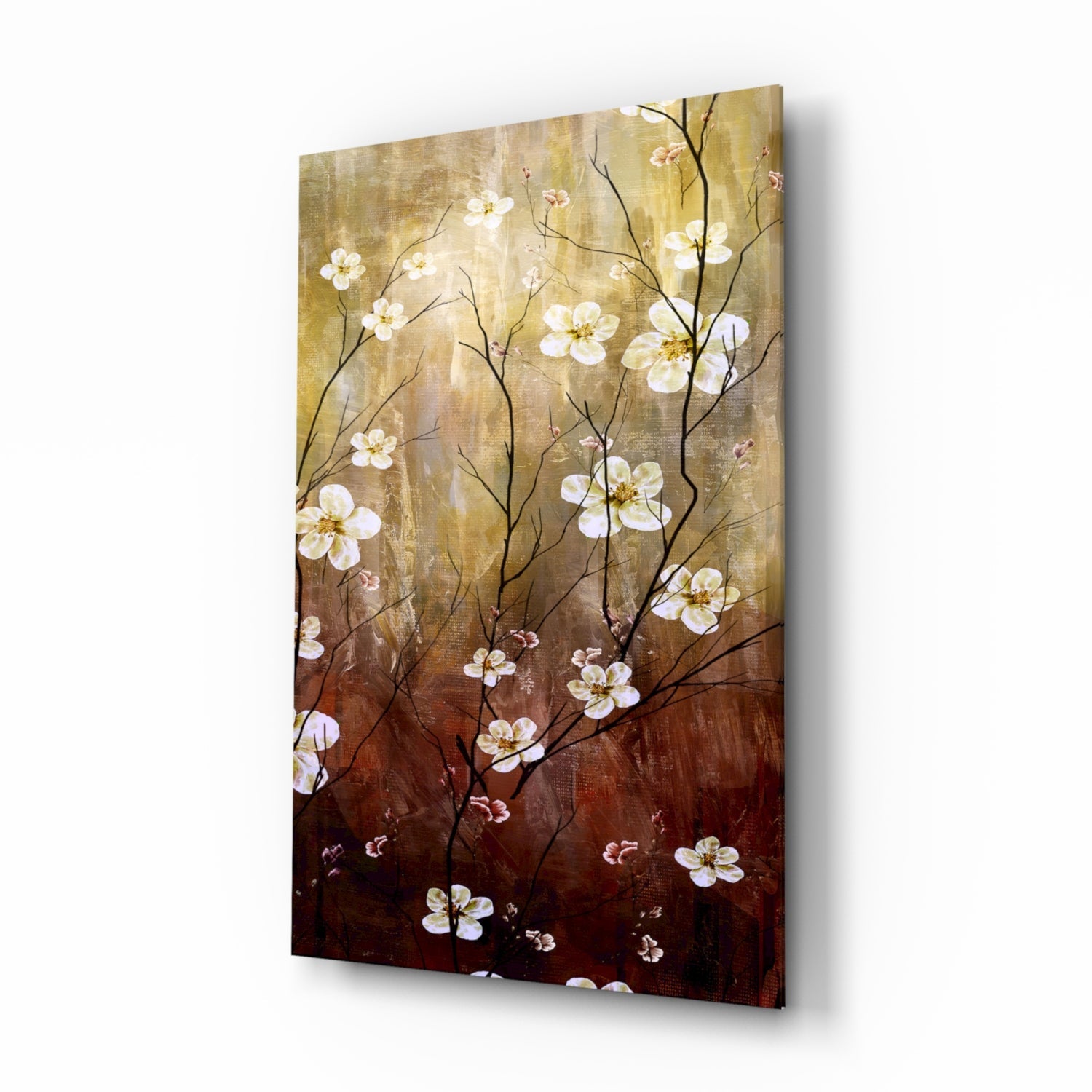 Daisies Glass Wall Art