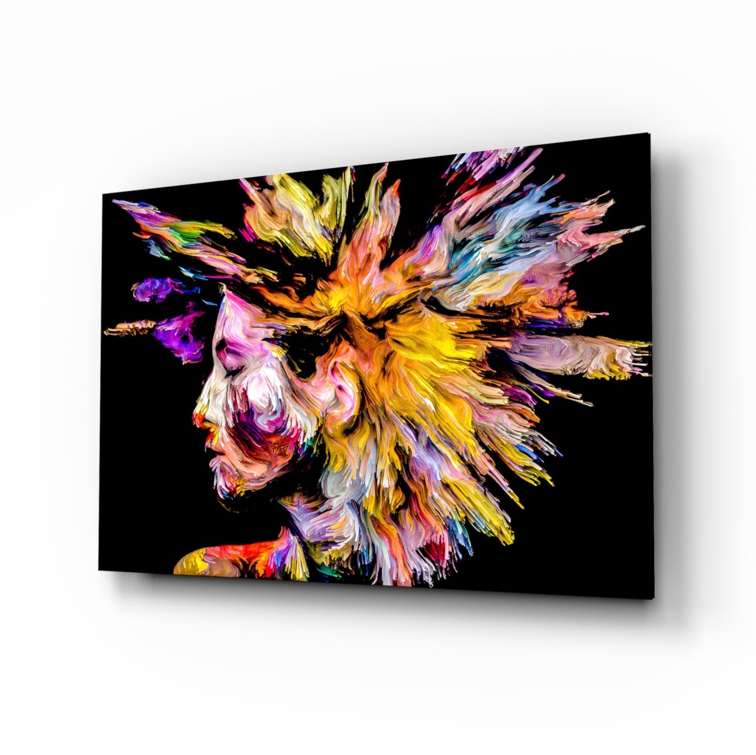 Colorful Thoughts Glass Wall Art