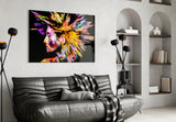 Colorful Thoughts Glass Wall Art