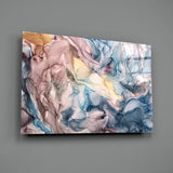 Abstract Depth Glass Wall Art