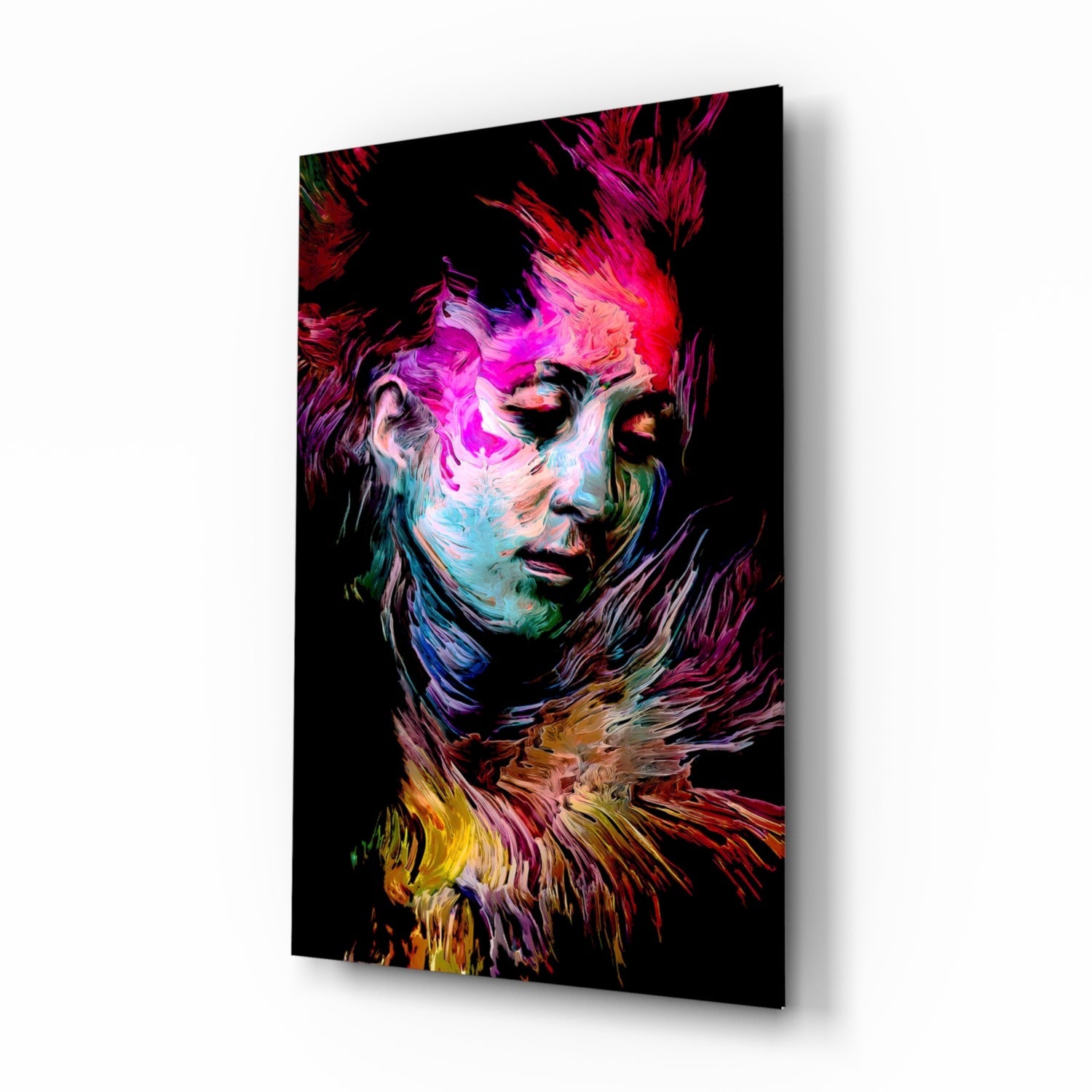 Colorful Thoughts Glass Wall Art