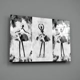 Ballerina Glass Wall Art