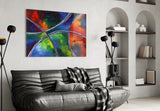 Colors Glass Wall Art