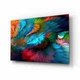 Dance of Colors Glass Wall Art