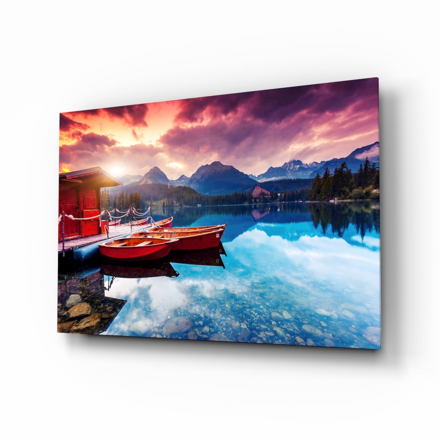 Landscape Glass Wall Art