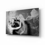 Smoke Dance Glass Wall Art