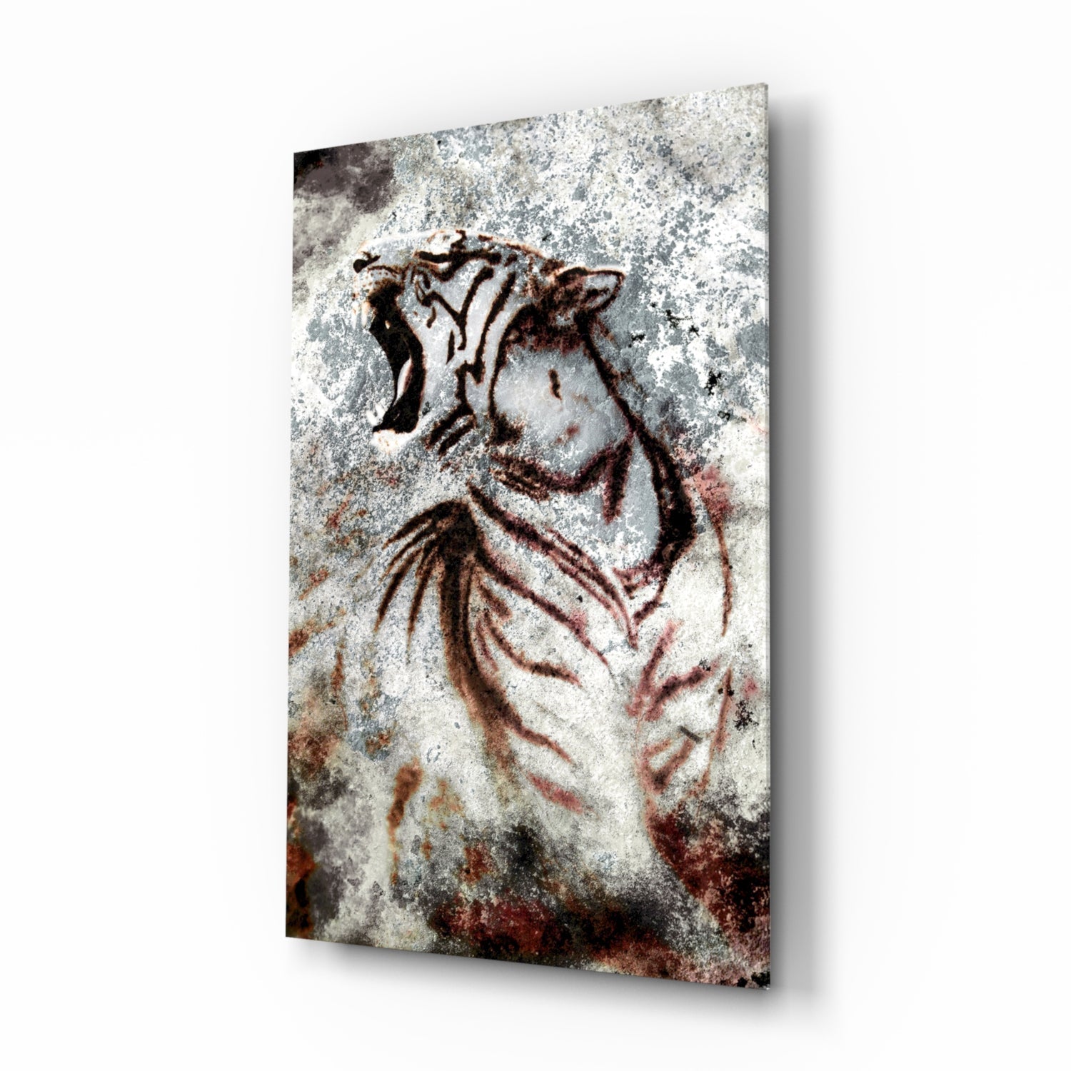 Tiger Glass Wall Art