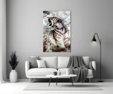 Tiger Glass Wall Art