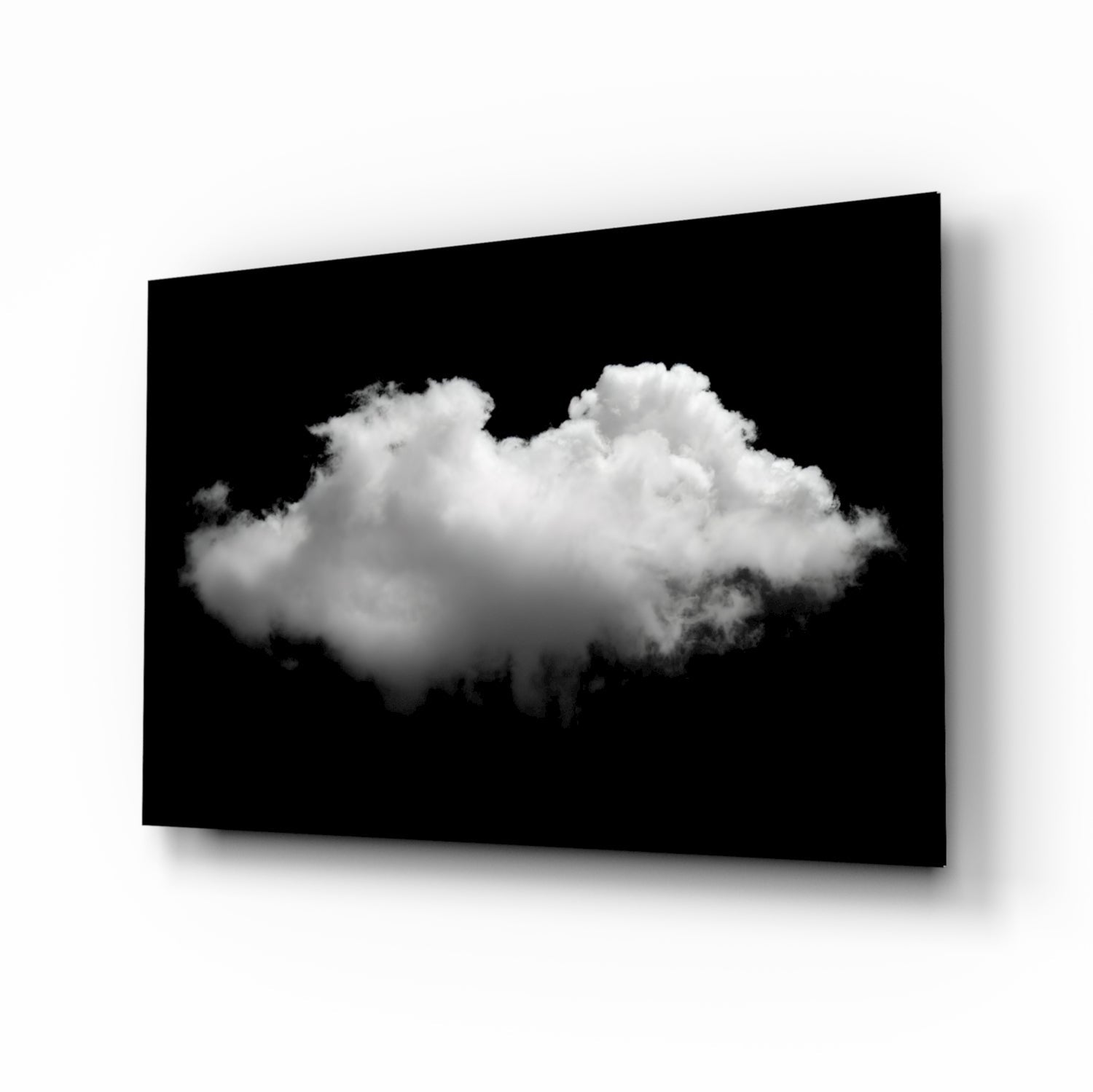 Cloud Glass Wall Art