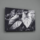 Leaves Glass Wall Art